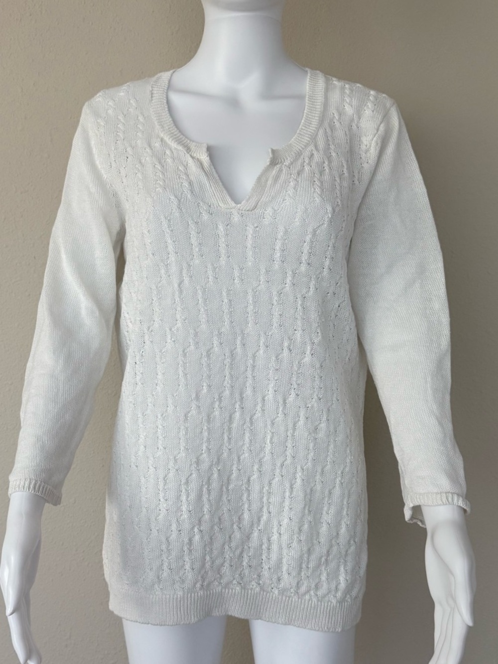 Tommy Bahama Linen V-Neck Sweater